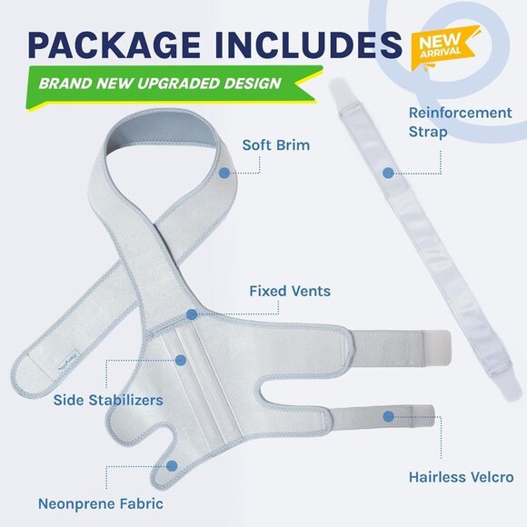 Dog Knee Brace MED Grey | ACL/CCL Tear Rear Leg Support Joint Pain relief - Picture 8 of 9